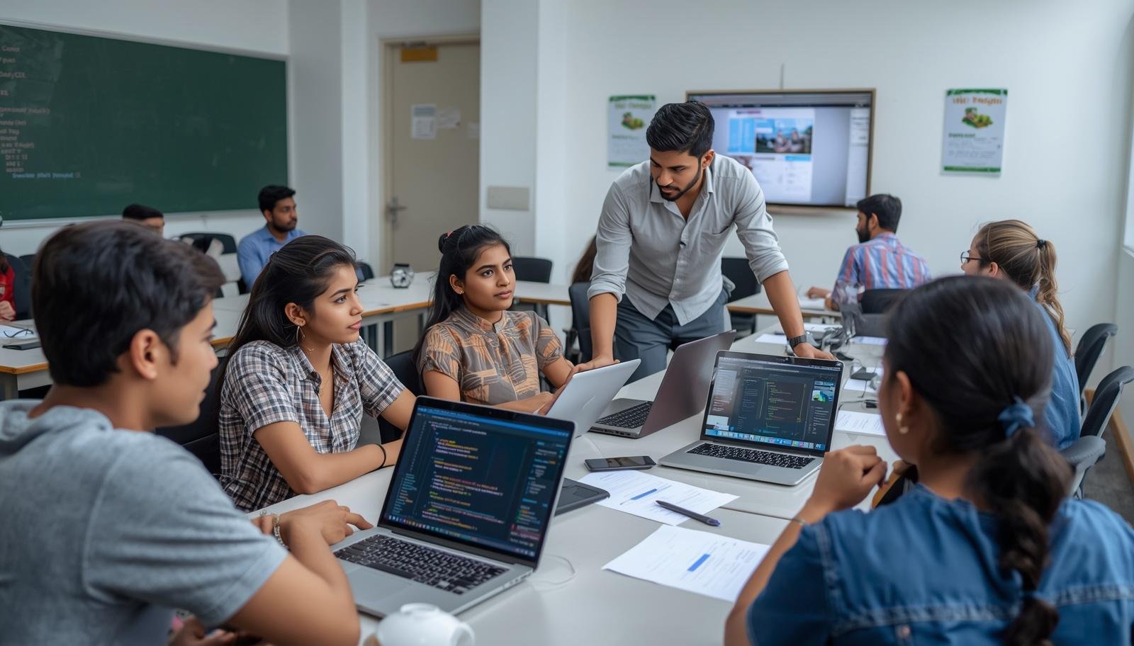 Office training session